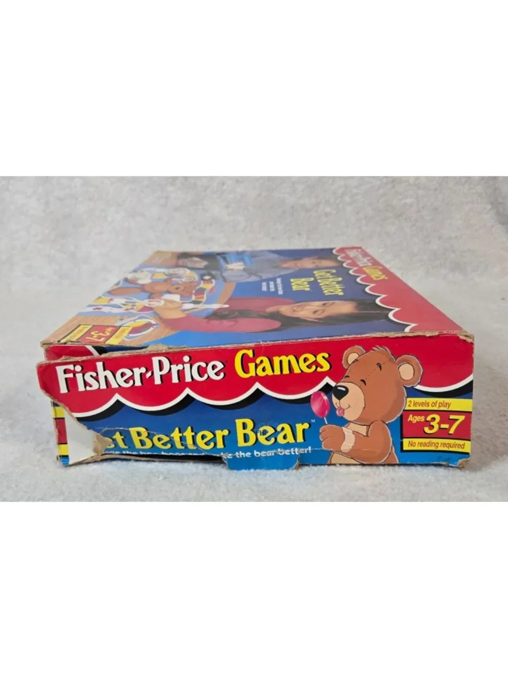 Vintage 1997 Fisher-Price Get Better Bear Game Complete Ages 3-7 Mattel